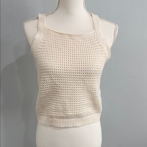 Banana Republic Ivory Knit  Top